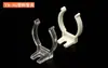 Clip de plástico para tubo T5/T6/T10 Clip de fijación de tubo dividido T8 Clip de plástico transparente para tubo T12/T16