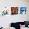 En stock Transfronterizo 15 pulgadas Estante de Acrílico para Discos de Vinilo Estante para Esmaltes de Uñas Estante de Exhibición de CDs Montado en la Pared Vinilo Montado en la Pared