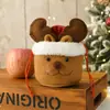 Adornos navideños Bolsa de regalo navideña Bolsa de dulces navideños Bolsa de fruta de la paz Bolsa de manzanas navideñas Bolsa de mano navideña