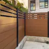 Valla de Aleación de Aluminio de Espacio Medio Muro de Patio Valla de Villa Reja de Aluminio Barandilla Arte de Aluminio Protección