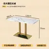 Juegos de Mesa y Sillas Personalizados para Restaurante Occidental, Cafetería Casual de Postres y Té con Leche, Restaurante de Hamburguesas, Restaurante de Hot Pot, Sofás tipo Booth para Bar