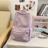 Mochila Lantejoula Estrela Estilo Japonês, Mochila Escolar Estudante da Moda, Grande Capacidade, Mochila de Alto Valor Estético para Alunos do Ensino Fundamental II e Médio