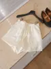 Shorts Casuais de Linho Pesado com Cintura Alta e Cordão Textura Relaxada Versátil Alonga Muito as Pernas Amigo para Formato Pera