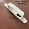Manija de puerta de entrada de estilo antiguo de aluminio con puente roto, manija de puerta plana, manija de puerta, manija de aleación de aluminio, accesorios de manija de puerta