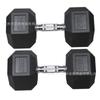Hexágono revestido haltere masculino home fitness haltere ginásio haltere privado haltere multi-especificação 2.5-70kg atacado