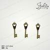 Colgante de Joyería Antigua para Mujer Llave Retro DIY Mori Accesorios Zakka de Metal Creativo