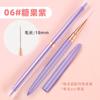 Conjunto de Canetas Liner para Nail Art Coloridas Estilo Japonês Transfronteiriço com Cabo de Metal, Caneta para Pintura Facial BJD, Caneta de Contorno, Venda por Atacado