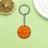 Serie de Baloncesto Llavero Creativo temu Colgante Creativo para Coche PVC Goma Suave DIY Decorativo Llavero Creativo Pequeño