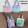 Bolsa de Higiene Pessoal Portátil para Viagem, Bolsa de Maquiagem para Natação, Portátil para Viagem de Negócios, Impermeável, com Rede, para Banho, Fitness, Praia, Bolsa de Armazenamento