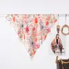 Bufanda de Satén de Seda con Estampado de Cachorro Fresco de Verano, Bufanda Cuadrada Versátil para Viaje, Bufanda Fina para Mujer al por Mayor