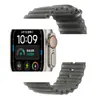 Adecuado para Apple iWatch Correa de Reloj de Décima Segunda Generación Correa de Silicona Oceánica de Apple S8910Ultra4/Se3