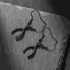 Pendientes Transfronterizos Europeos y Americanos Nuevos de Acción de Gracias Otoño Hoja de Arce Pastel de Calabaza Piña Acero Inoxidable Moda Pendientes Colgantes