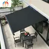 Toldo retrátil de braço articulado elétrico para uso externo com caixa fechada, cobertura à prova de chuva e sol para pátios externos e lojas