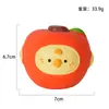 Conjunto de Brinquedos de Látex para Pets, Resistente a Som e Mordidas, Brinquedos Fofos da Série Frutas Animais, Brinquedos para Cães para Auto-Prazer e Alívio do Tédio