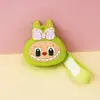 Cartera pequeña Labubu para niños de silicona, pequeño regalo, llavero, colgante, lindo regalito para máquina de garra, en stock