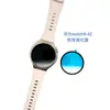 Adequado para protetores de tela Huawei Watch 6, Watch 5 versão cerâmica, aplicação sem poeira, posicionamento com rolo e película protetora de PMMA