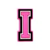 Accesorios para Zapatos Rosas con Letras y Números de Venta Caliente Transfronterizos, Bolsos Bogg, Hebillas Decorativas Desmontables para Zapatos DIY
