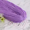 Hilo Hueco de Seda de Hielo Ligero de 3 mm para Tejido a Mano, Hilo para Sombreros, Hilo para Cojines de Ganchillo de Primavera y Verano, Venta al por Mayor desde el Fabricante