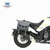 El muscle car Wolf es adecuado para la bolsa lateral Wuji Q250, bolsa lateral de liberación rápida, caja lateral retro, modificación con cerradura, bolsa para casco impermeable