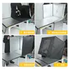 Estudio Fotográfico Plegable LED Regulable Portátil Pequeño Caja de Luz para Fotos de Joyería Set de Fotografía Dropshipping 60cm