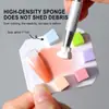 Algodones para Uñas Transfronterizos en Bolsas, Alta Densidad, No Sueltan Pelusa, para Degradado y Difuminado de Uñas, Algodón Mini Tofu de 1 cm, Lote Completo