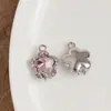 Nuevo Colgante de Aleación Microincrustado Accesorios para Joyería DIY Pulsera Collar Colgante de Joyería Estrella Luna Venta al por Mayor