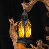 Decorações de Halloween luzes emissoras luz de abóbora portátil atmosfera luz noturna de castelo decoração suspensa adereços de decoração de mesa para festa