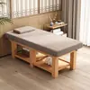 Cama de belleza de madera maciza para masaje y terapia, fisioterapia integrada multifuncional de medicina china y tratamiento corporal, cama especializada para salones de belleza y terapia ósea
