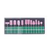 Caixa de Cabeças de Lixar Unhas Atacado Remoção de Alongamento Cabeça de Polimento Conjunto de Ferramentas para Manicure Acessórios Lixadeira Diamante