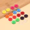 Botones de Resina Coloridos Personalizados de Fábrica, Accesorios Decorativos para Abrigos de Traje, Botones Redondos de Cuatro Agujeros para Suéteres y Cortavientos