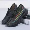 Tênis Esportivo Feminino Feiwei, Tênis Feminino de Malha Respirável para o Verão, Modelos Primavera e Outono 2024, Tênis Casuais Leves com Solado Macio para Corrida Feminina
