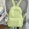 Nova mochila pequena fofa e macia com estampa de urso para alunos do ensino fundamental, mochila estilosa e doce para meninas em passeios