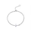 Pulsera Cruzada de Doble Capa de Moda Transfronteriza 2025, Ajustable, Versátil para el Uso Diario, Joyería de Estilo Lujo Ligero