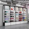 Estantes para Cosméticos, Vitrinas de Exhibición de Belleza, Productos para el Cuidado de la Piel, Nuevos Salones de Exposiciones, Transmisiones en Vivo, Exhibidores para Salones de Belleza, Vitrinas
