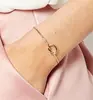 S126 Pulsera Simple Estilo Normcore Europeo y Americano Pulsera Nudada Personalizada Pulsera Exquisita Lazo