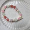 Pulseira de Miçangas Botão de Dopamina para Mulheres, Estilo Designer, Joias Modelo Novo 2025 para Estudantes Crianças, Presente de Aniversário, Transfronteiriço
