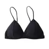 Sutiã de triângulo francês sem costura costas bonitas sexy charmoso sutiã strapless com bojo sutiã de menina sutiã atacado