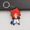 Llavero Colgante Dragon Ball Saiyan Broley Rey Mono Beiji Taya Madera Té Cadena de Llaves