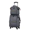 Bolsa con Ruedas para Hombres y Mujeres, Bolsa de Equipaje, Set de 18 pulgadas, Mochila Elegante Ligera, Bolsa de Viaje, Maleta de Ruedas, Maleta de Mano