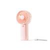 Ventilador Portátil Mini de Mão Ventilador de Mesa para Dormitório de Estudantes Ventilador Portátil Alimentado por Bateria Presente com Logo