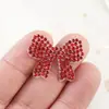 Novo Laço de Strass Hotfix Autoadesivo Laço de Strass Hotfix Design DIY Capa de Celular Bolsa Roupa Decoração Adesivo