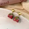 Pendientes de Diseño Suave y de Hada con Pendientes de Flor Seca Real Eterna, Pendientes para Niña Suaves y Elegantes