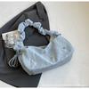 Bolsa Tote Borboleta Popular de Verão 2024 Nova Grande Capacidade Casual Transversal Moda Face Macia Bolsa de Ombro para o Dia a Dia