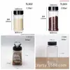170ml-500mL garrafa plástica de água pimenta borboleta flip Garrafa de tempero de gergelim (T5206/T5208)