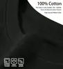 2025-26 Verano Hip Hop Camiseta de Algodón Puro Estampada Camisa de Manga Corta Unisex Cuello Marinero Negro Casual Manga Corta