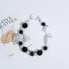 Estilo Ins Colgante para Funda de Teléfono Correa de Muñeca Colgante de Perlas DIY Colgante para Bolsa de Cámara CCD Cordón Corto Cadena de Teléfono