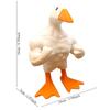 Amazon Comercio Exterior Nuevas Divertidas Creativas Decoraciones de Pato Musculoso Adornos de Jardín Artesanías de Resina para el Hogar Venta al por Mayor