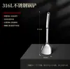 Espátula de Acero Inoxidable 316L, Grado Alimenticio, Engrosada, Cuchara de Cocina Anti-quemaduras, Espátula para Freír, Cuchara para Sopa, Juego de Utensilios de Cocina para el Hogar