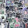 100 Sanrio Hand Account Bonito Desenho Animado Bagagem Criativa À Prova D'água Caderno Adesivos Decorativos