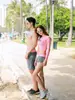 2026 Nuevo Estilo Japonés y Coreano Estilo Dividido Protector Solar de Playa Manga Larga Traje de Baño para Pareja para Hombres y Mujeres, Comercio Exterior Transfronterizo, En Stock al por Mayor